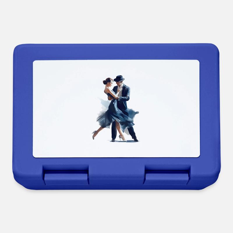 La danse sportive est une forme d’expression créative - Boîte à goûter - bleu royal