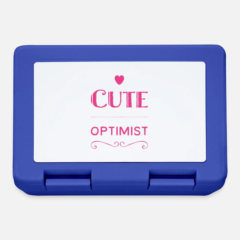 Birthday present - Lunchbox - royal blue