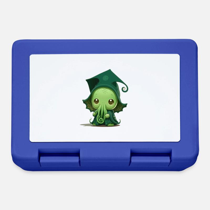 Un bébé mignon Cthulhu - Boîte à goûter - bleu royal