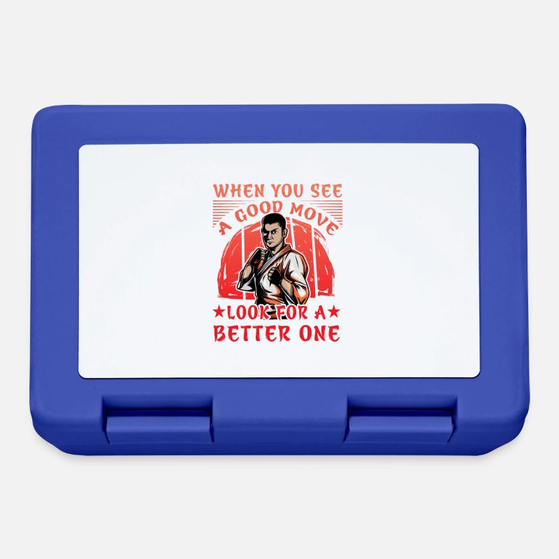 When you see a good Move look for a better one - Lunchbox - royal blue