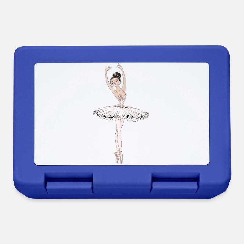 Danseur de ballet - Boîte à goûter - bleu royal