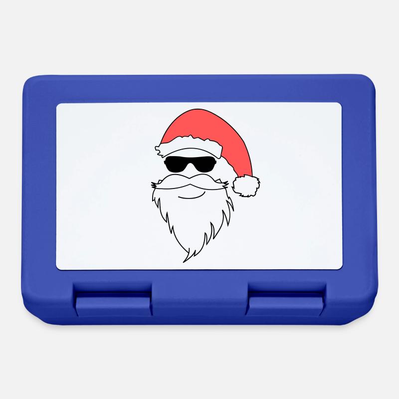 Nikolaus cool - Brotdose - Royalblau