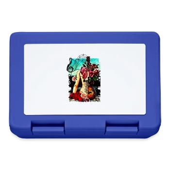 guitar hips - Lunchbox - royal blue - Front