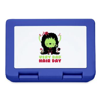 bad_hair_day - Brotdose - Royalblau - Vorne