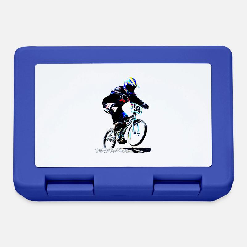 bmx - Brotdose - Royalblau