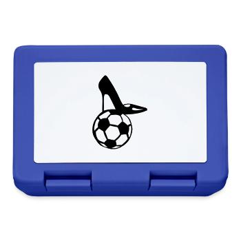 football chaussure talon aiguille femme - Boîte à goûter - bleu royal - Devant