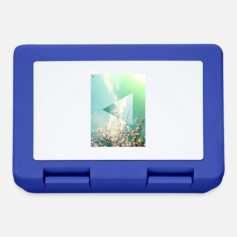 Spring feeling - Lunchbox - royal blue