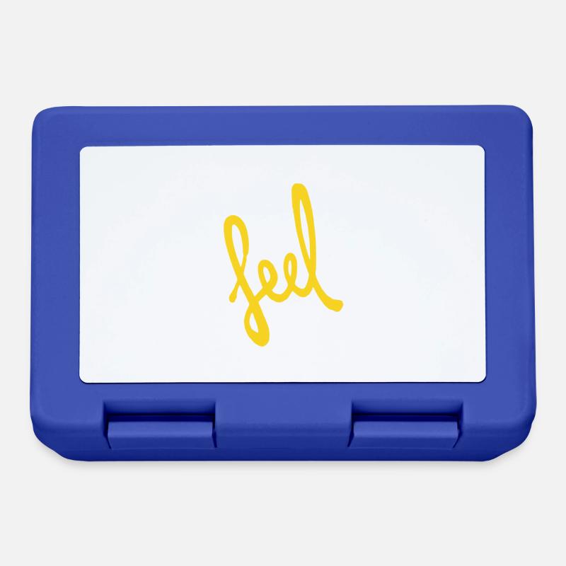 feel cool - feel - feeling - Lunchbox - royal blue