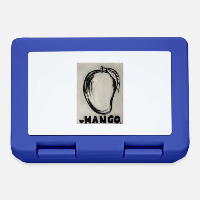 mango - Brotdose - Royalblau