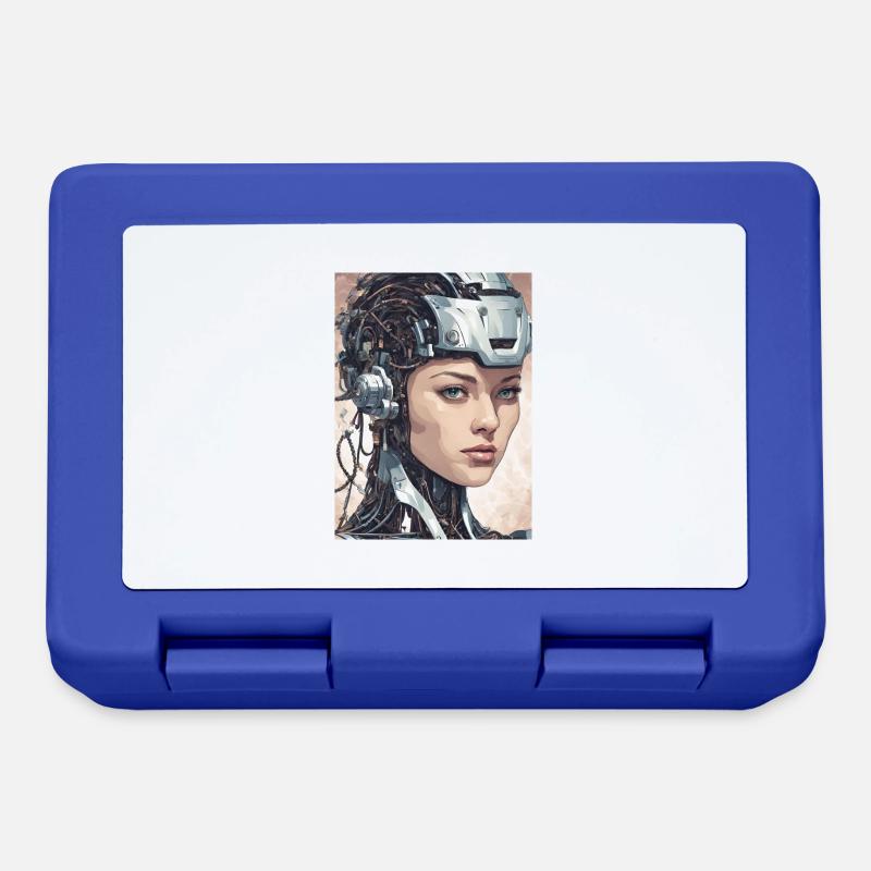 Artificial intelligence, the winning combination - Lunchbox - royal blue