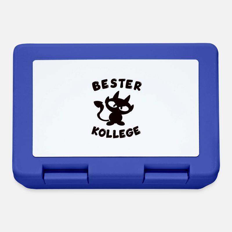 cooles bester Kollege Design - Brotdose - Royalblau