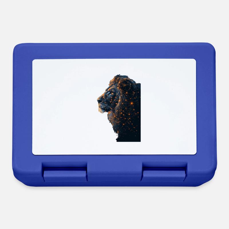 Lion - Lunchbox - royal blue