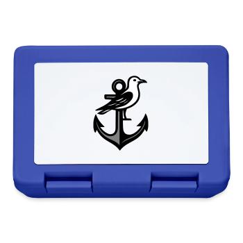 Anchor Seagull - Lunchbox - royal blue - Front