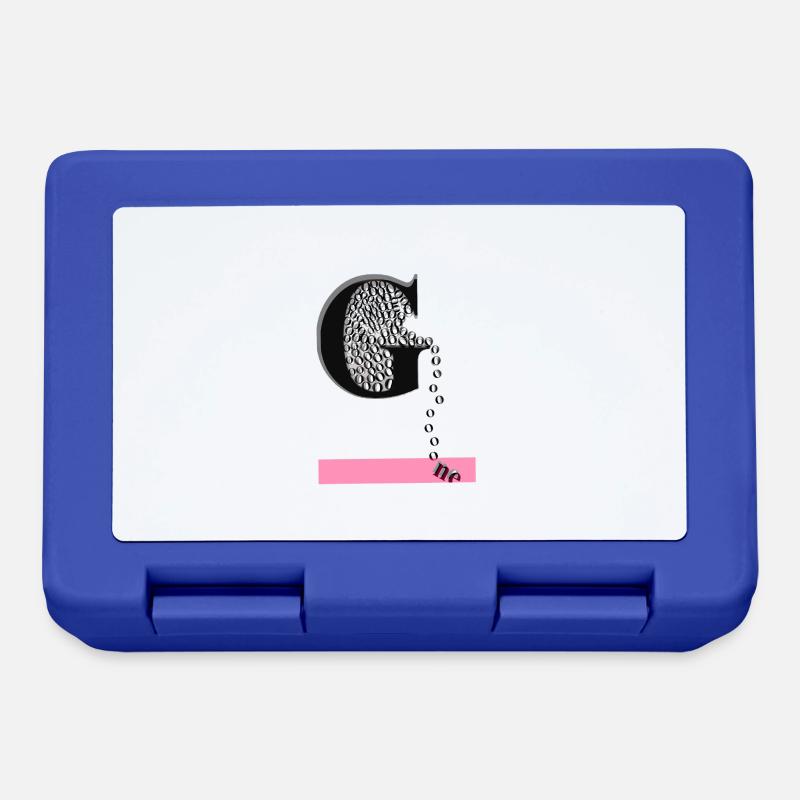 Gone in motion past lost - Lunchbox - royal blue