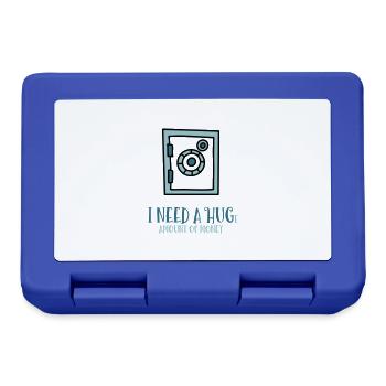 MONEY LOVE EMBRACE LOVE STOCK EXCHANGE SAFE MOTIF EUR - Lunchbox - royal blue - Front