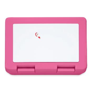 HO HO HO Christmas Motif - Lunchbox - pink - Front