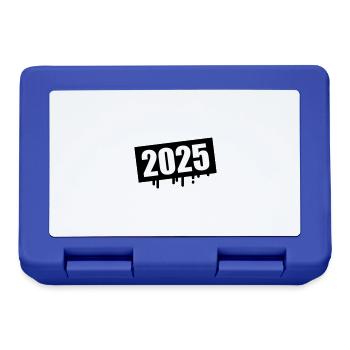 2025 Année Klecks - Boîte à goûter - bleu royal - Devant