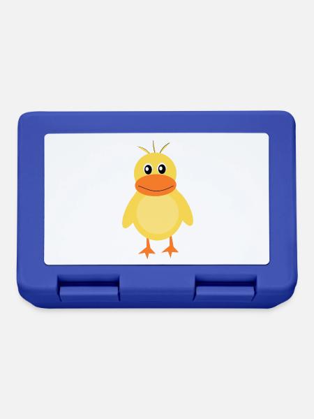 Kawaii Chibi Kawaii Ente Kawaii Manga - Brotdose - Royalblau