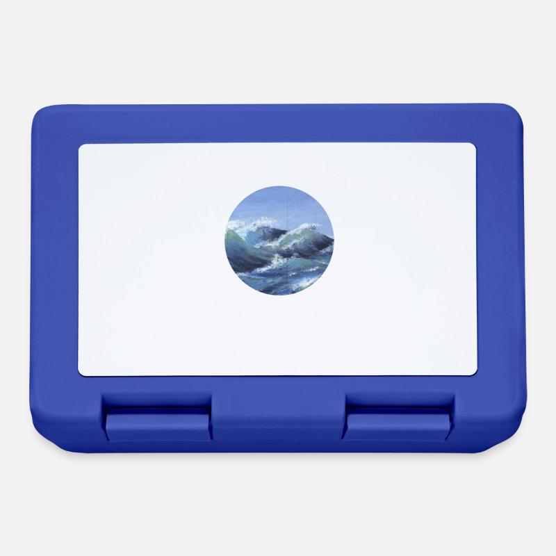 la mer - Boîte à goûter - bleu royal