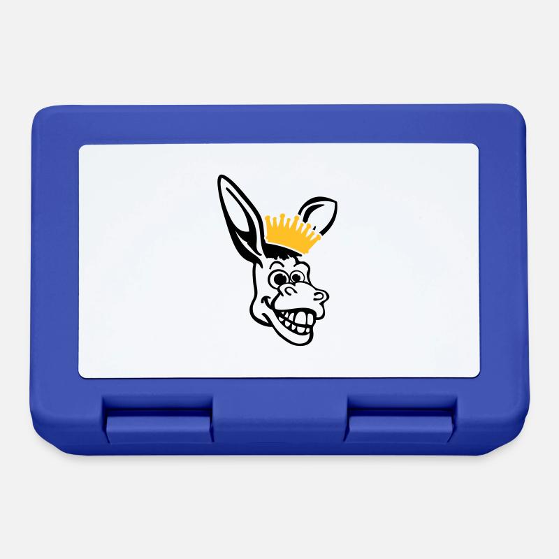 donkey_face_pe2 - Brotdose - Royalblau