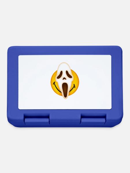 Smiley Scream Mask - Brotdose - Royalblau