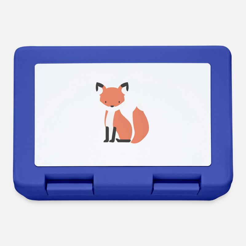 Fox Fox - Lunchbox - royal blue