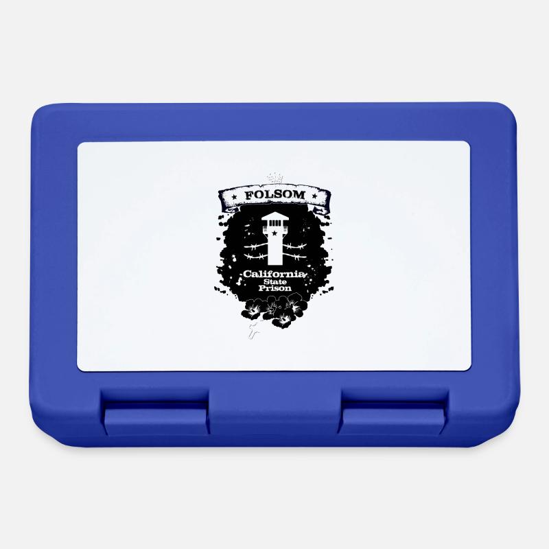 Folsom Prison - Lunchbox - royal blue