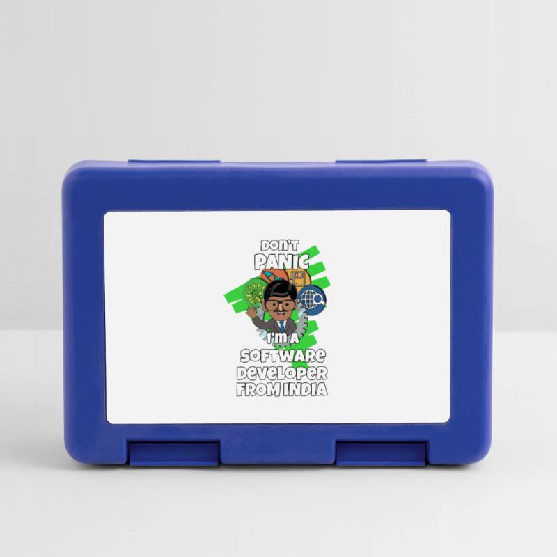 India Indian Developer Software Code I Gift Lunchbox