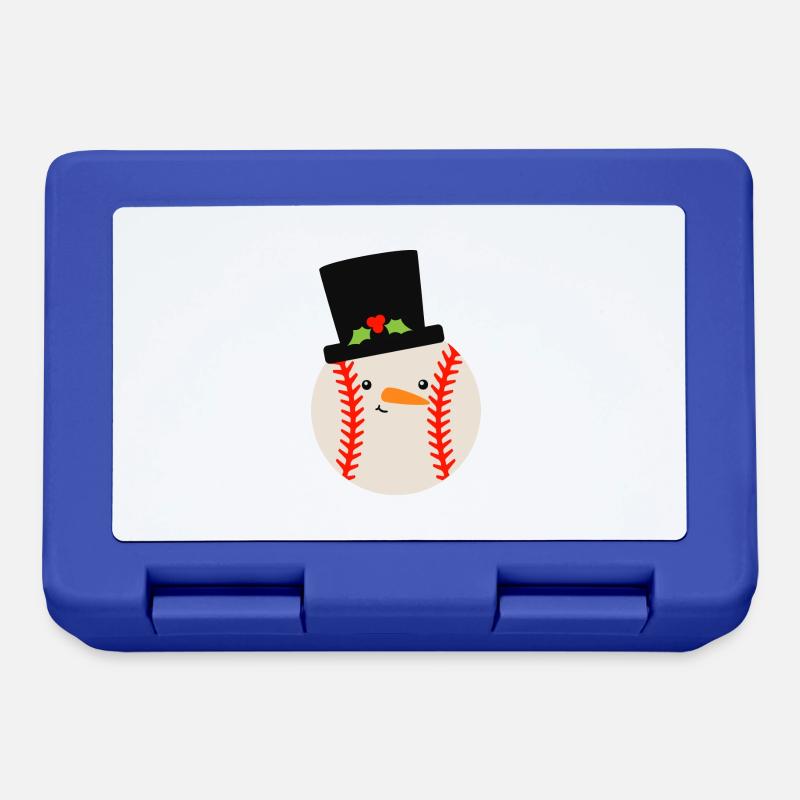 BaseballSnowballHat - Boîte à goûter - bleu royal