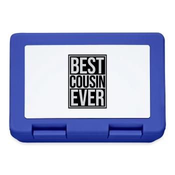 best cousin ever Zitat - Brotdose - Royalblau - Vorne