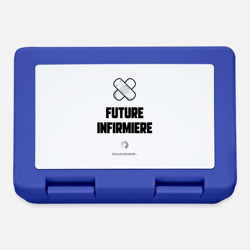 Future infirmière - Boîte à goûter - bleu royal