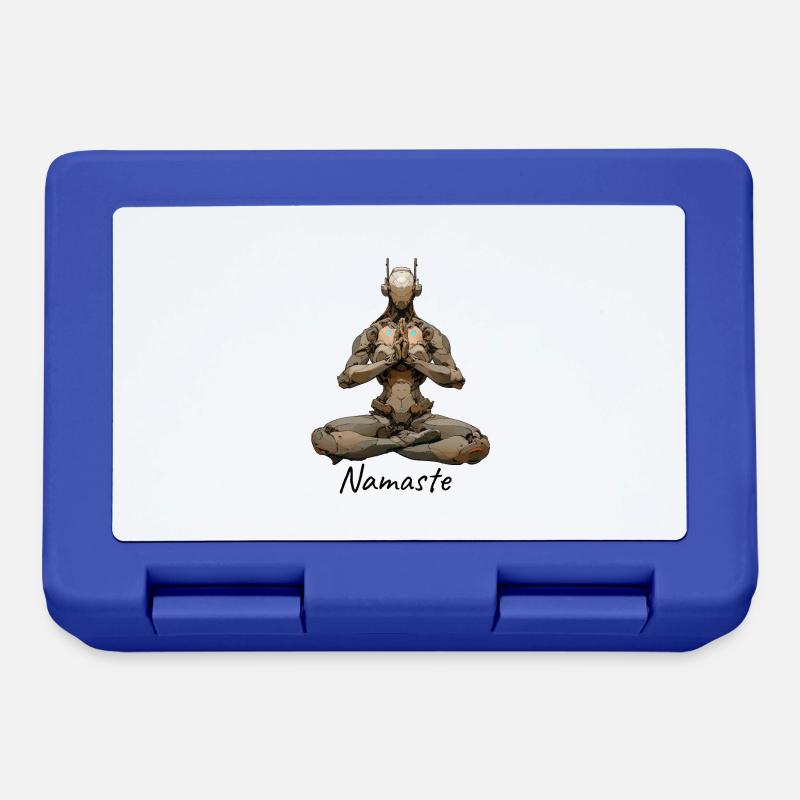 Machine Yoga - Boîte à goûter - bleu royal