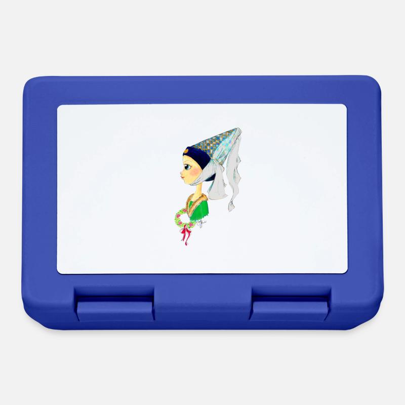 Edeldame 6 - Lunchbox - royal blue