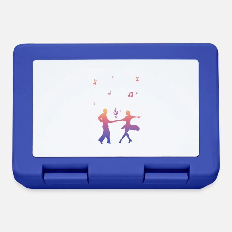 Born to swing - Brotdose - Royalblau