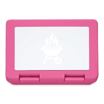 Grill Symbol - Brotdose - Pink - Vorne