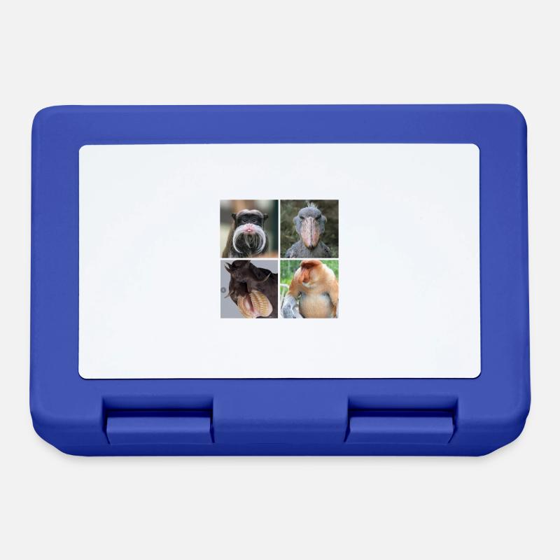 Funny animals - Lunchbox - royal blue