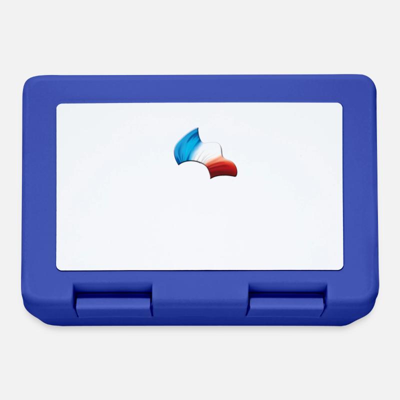 coq - Boîte à goûter - bleu royal