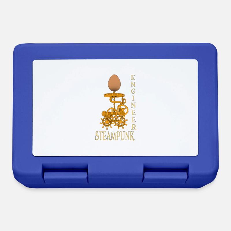 Steampunk Engineer - Brotdose - Royalblau