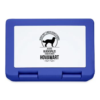 HOVAWART Schutzengel Wilsigns - Brotdose - Royalblau - Vorne