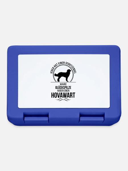 HOVAWART Schutzengel Wilsigns - Brotdose - Royalblau