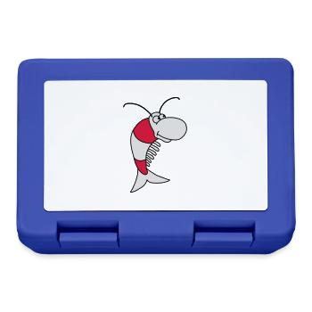 Shrimp - Lunchbox - royal blue - Front