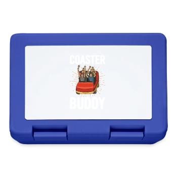 Roller coaster saying for an amusement park expert - Lunchbox - royal blue - Front