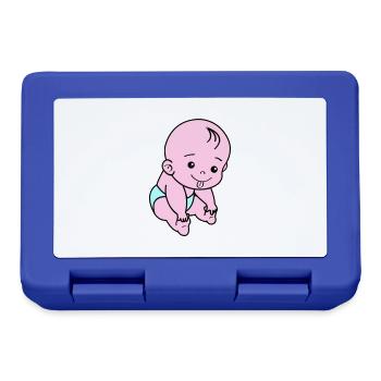 Baby - Brotdose - Royalblau - Vorne