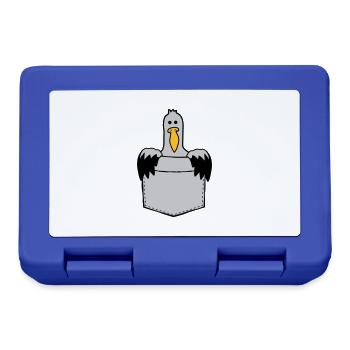 Chest bag Seagull On the way - Lunchbox - royal blue - Front
