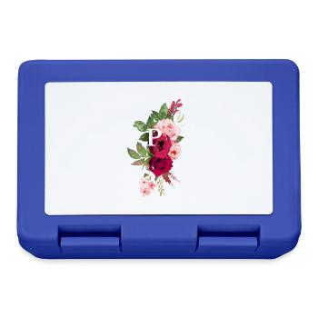 Hopes flowers - Lunchbox - royal blue - Front