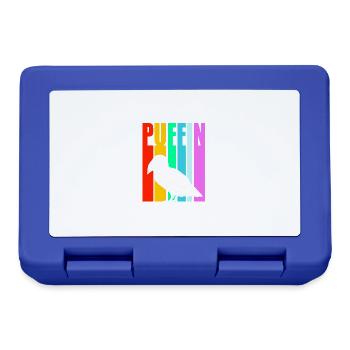 Papageientaucher Puffin - Lunchbox - royal blue - Front