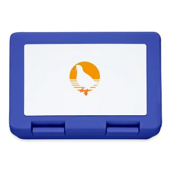 Papageientaucher Puffin - Brotdose - Royalblau - Vorne