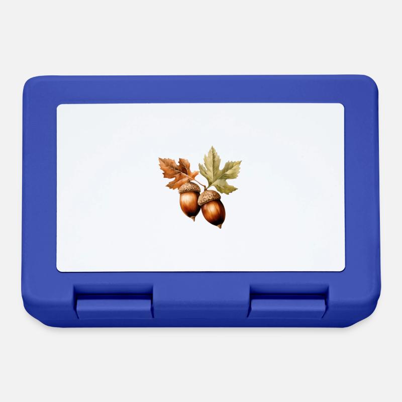 Acorns - Lunchbox - royal blue