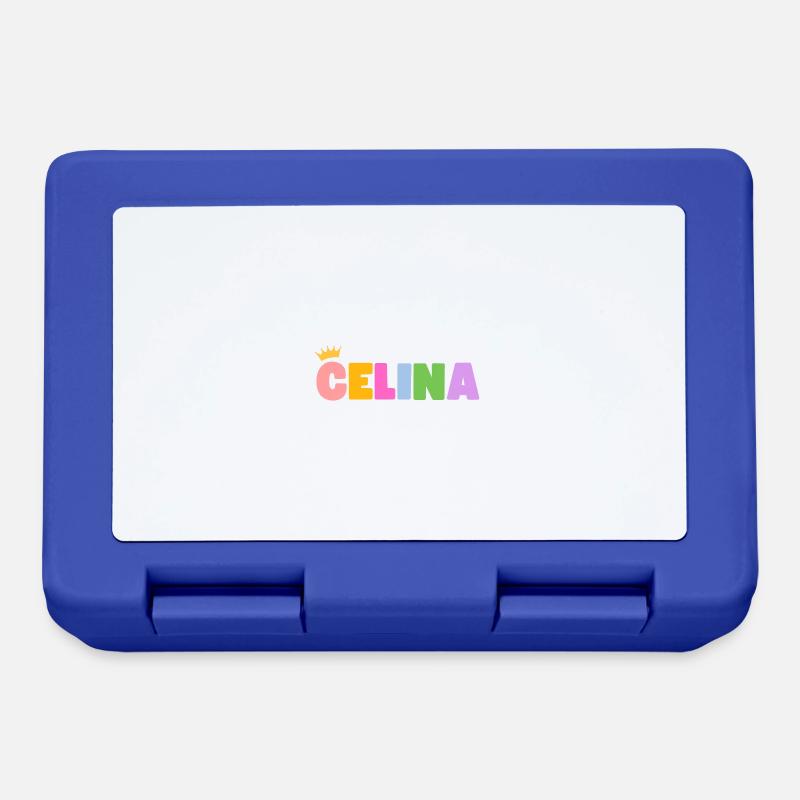 Celina! Personnalisable - Boîte à goûter - bleu royal