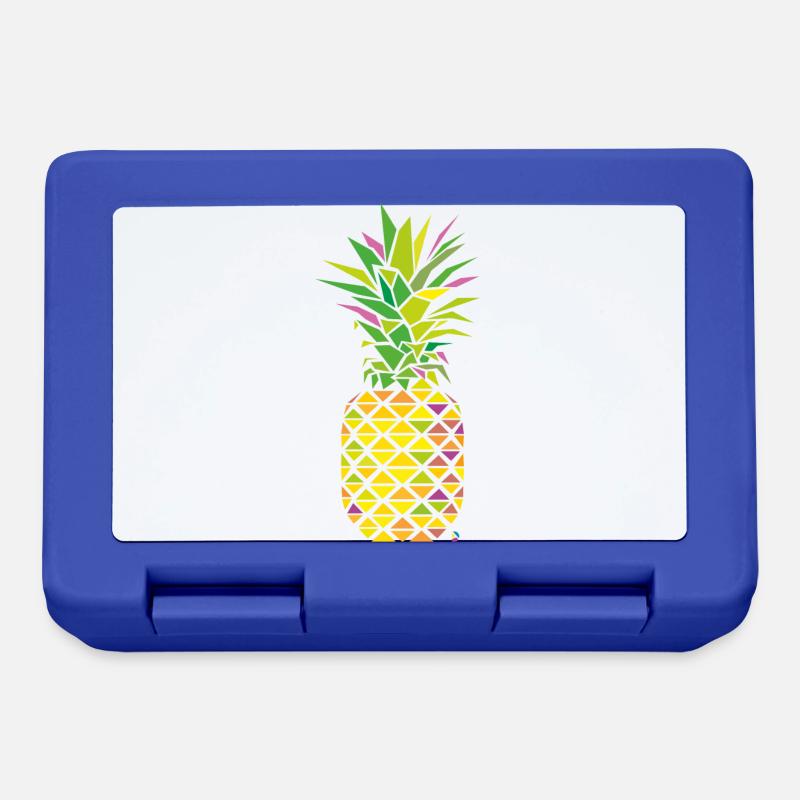 AD Pineapple - Brotdose - Royalblau